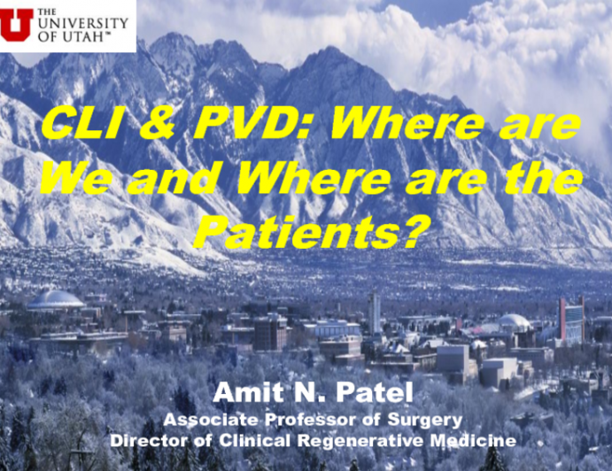 CLI and PVD: Where Are We and Where Are the patients?