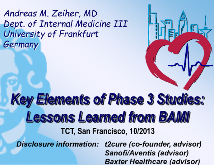 Key Elements of Phase 3 Studies: Lessons Learned from BAMI