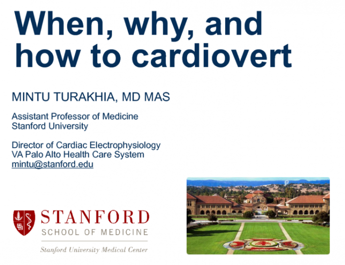 When, Why, and How to Cardiovert