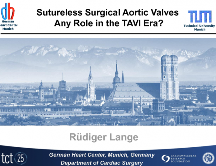 Sutureless Surgical Aortic Valves. Any Role in the TAVR Era?