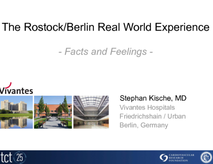 The Rostock/Berlin Real World Experience