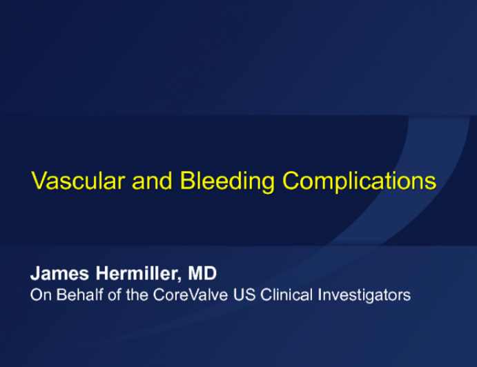 Vascular and Bleeding Complications