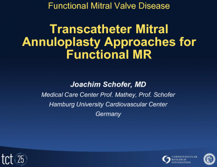 Transcatheter Mitral Annuloplasty Approaches for Functional MR