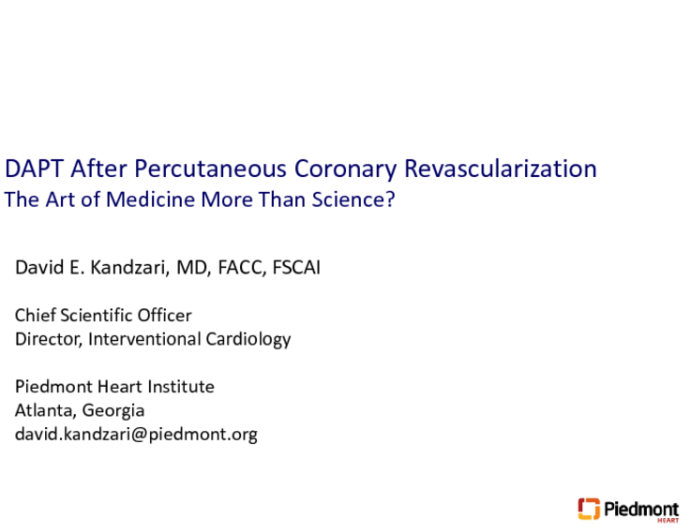 Case 1: A Bleeding Patient Post-DES