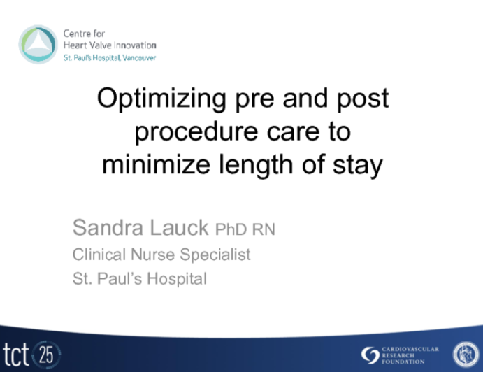 Optimizing Pre- and Postprocedure Care to Minimize Length of Stay