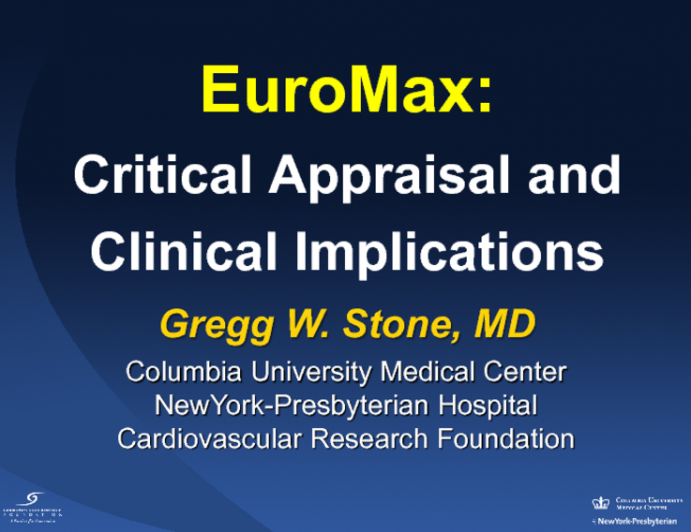 EUROMAX: Critical Appraisal and Clinical Implications