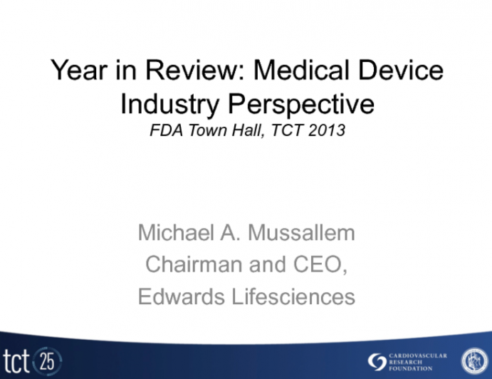 Medical Device Industry Perspectives