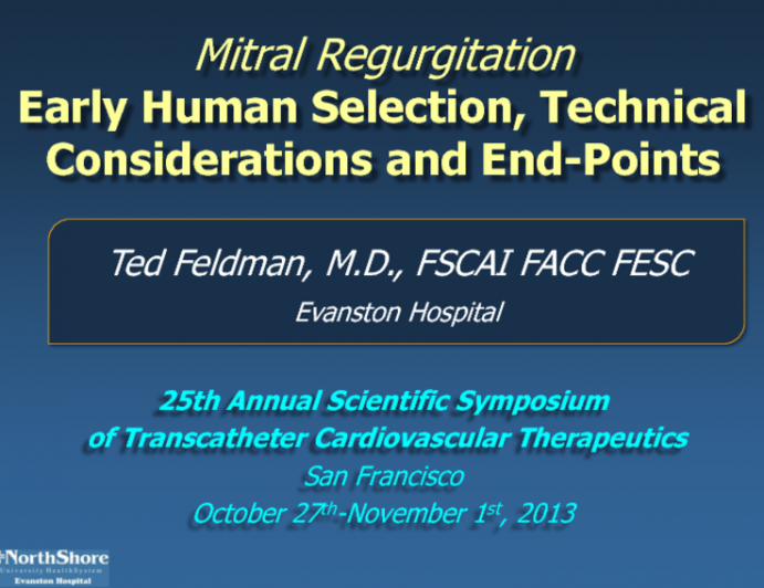 Early Human Clinical Studies: Patient Selection, Technical Considerations and Selection of End-Points(2)