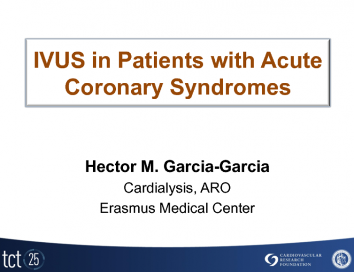 IVUS in Patients with Acute Coronary Syndromes