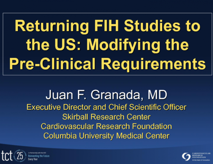 Modifying the Preclinical Requirements