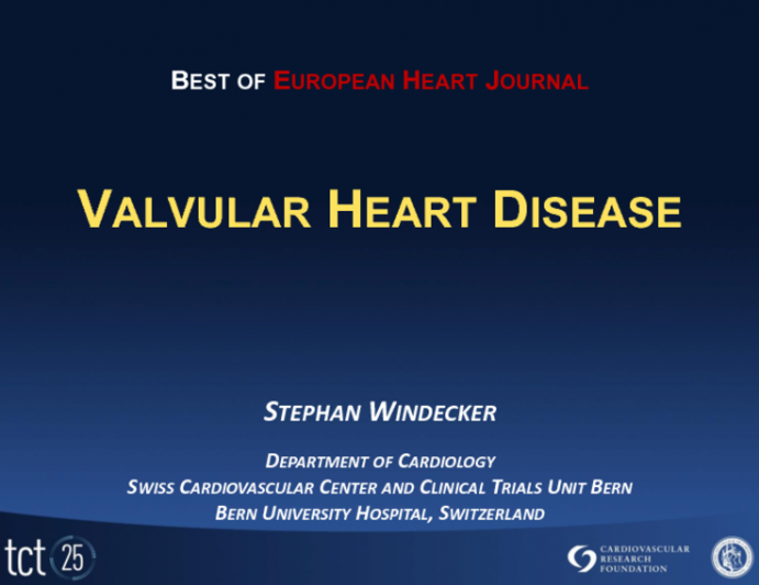 Valvular Heart Disease: Best of EHJ