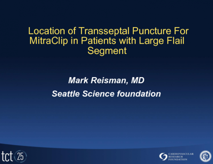 For MitraClip in Patients with Large Flail Segment