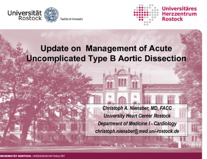 Update on Management of Acute Uncomplicated Type B Aortic Dissection