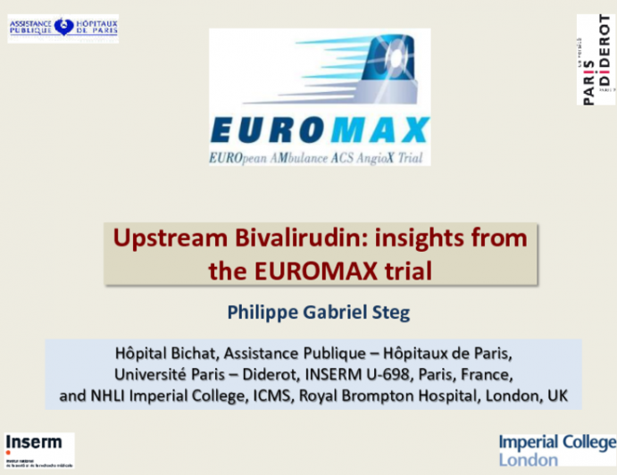 Upstream Bivalirudin: Insights from EuroMax