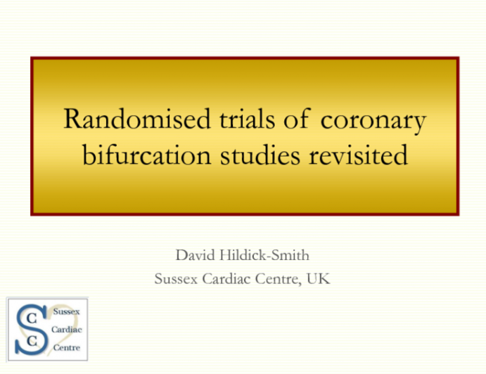 Randomized Trials of Coronary Bifurcation Treatment Revisited