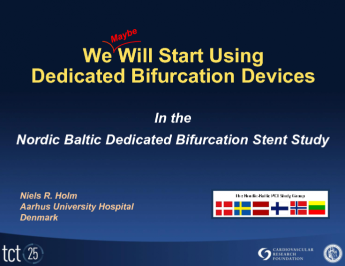 Case #10: We Will Start Using Dedicated Bifurcation Devices!