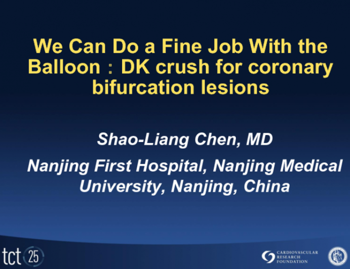 Case #9: We Can Do a Fine Job With the Balloon Before and After Stent Implantation!