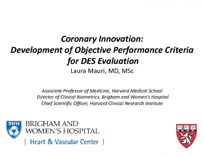 Status Update on the Development of OPCs for Routine DES Approval