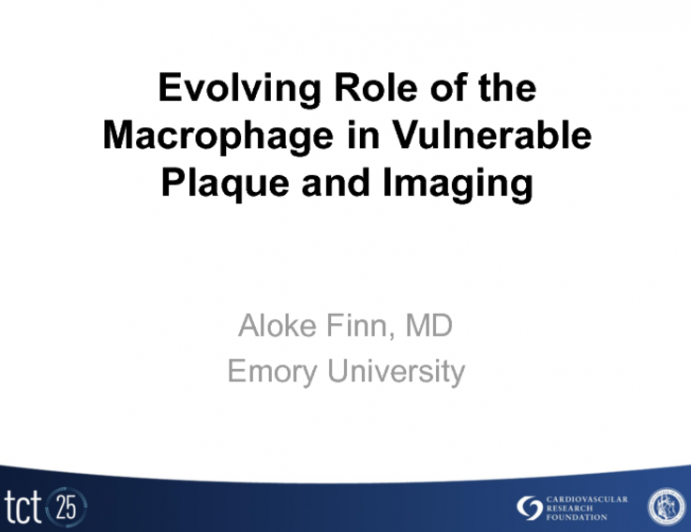 Evolving Role of the Macrophage in Vulnerable Plaque, and Imaging Methods