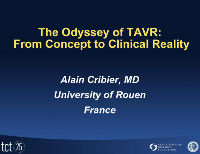 The Odyssey of TAVR: From Concept to Clinical Reality