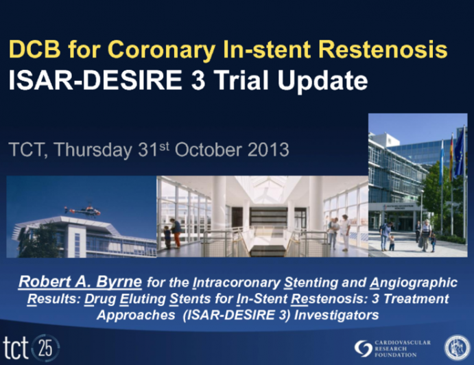 ISAR DESIRE III Trial Update