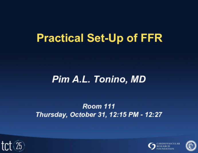 Practical Set-Up of FFR