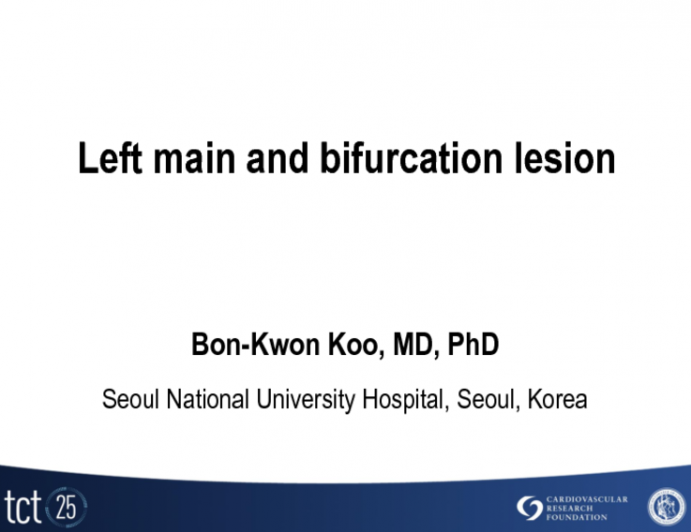 Cases III and IV: Left Main and Bifurcation Lesions