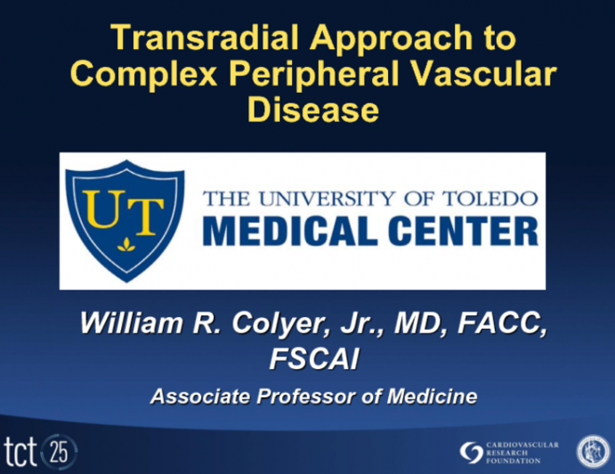 Case 5: Transradial Approach to Complex Peripheral Vascular Disease