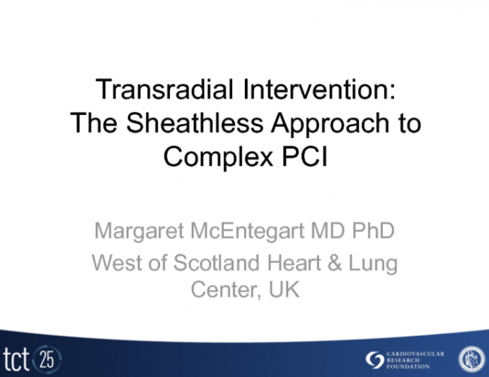 Case 4: The Sheathless Approach to a Complex PCI