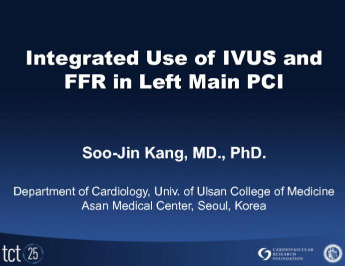 Integrated Use of Intravascular Ultrasound and Fractional Flow Reserve in Left Main PCI