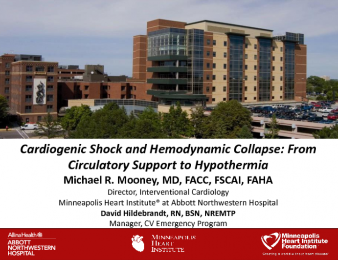 Cardiogenic Shock and Hemodynamic Collapse: From Circulatory Support to Hypothermia