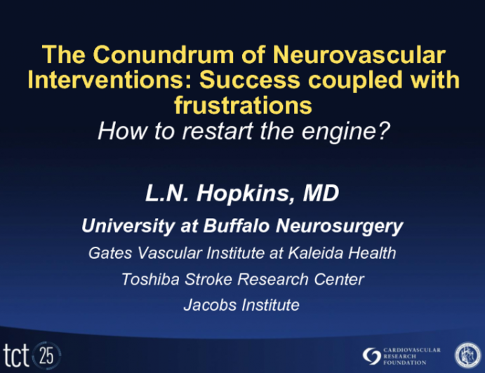 The Conundrum of Neurovascular Intervention (from Carotids to Acute Stroke Therapies): Success Coupled with Frustration—How to Restart the Engine!