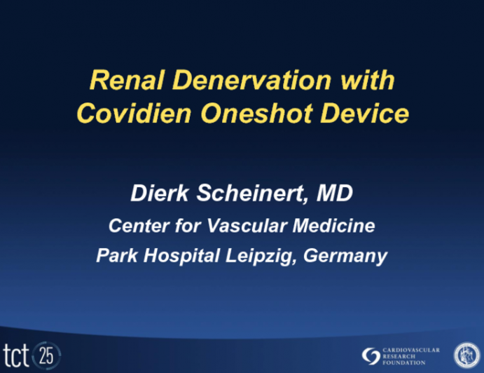 Renal Denervation with Covidien Oneshot Device: One Simple and One Not-So-Simple Case