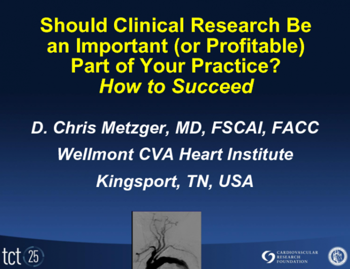 Should Clinical Research Be an Important Part of Your Practice? How to Succeed