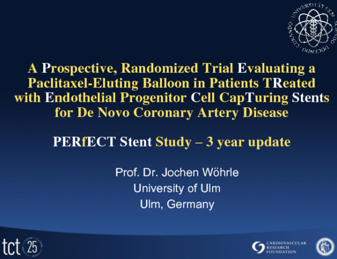 PERFECT Stent: 3 Year Update