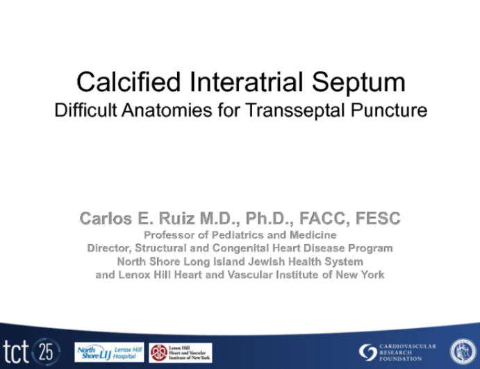 Calcified Interatrial Septum