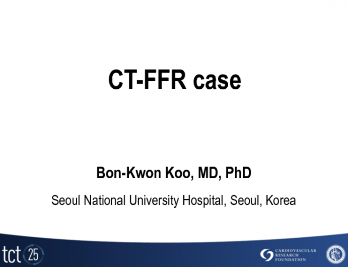 Case #2: CT-FFR Case