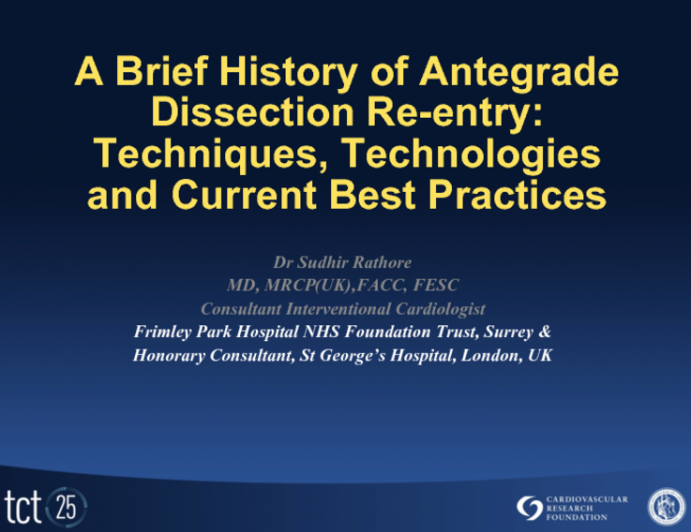 A Brief History of Antegrade Dissection Reentry (ADR): Techniques, Technologies, and Current Best Practices
