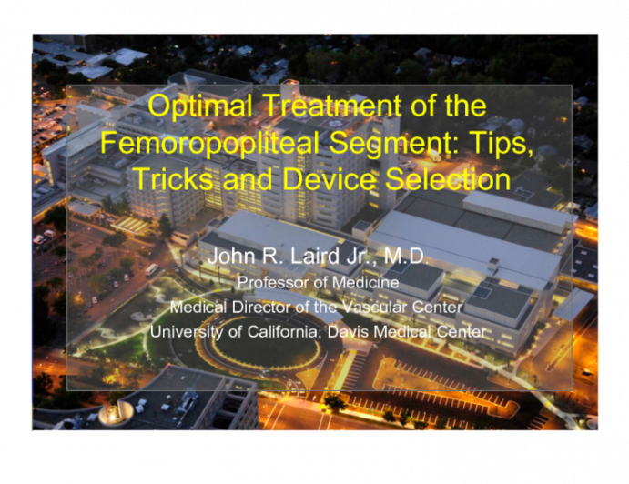 Optimal Treatment of the Femoropopliteal Segment: Tips, Tricks and Device Selection