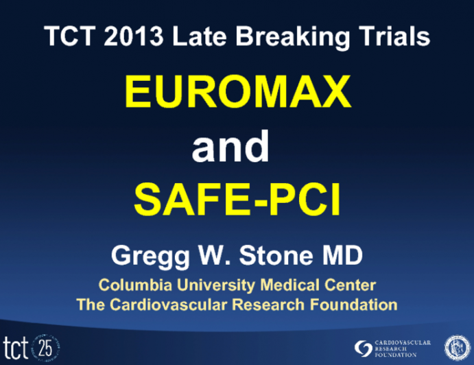 Post-TCT 2013 Webcast: EUROMAX and SAFE-PCI