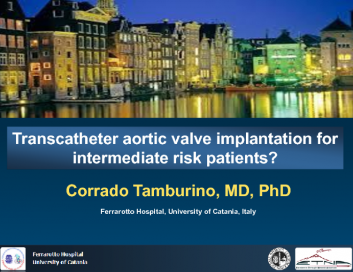 Transcatheter aortic valve implantation for intermediate risk patients?