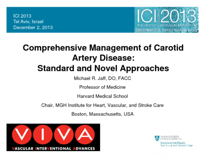 Comprehensive Management of Carotid Artery Disease: Standard and Novel Approaches