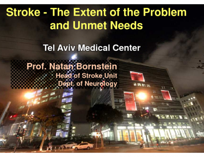 Stroke - The Extent of the Problem and Unmet Needs