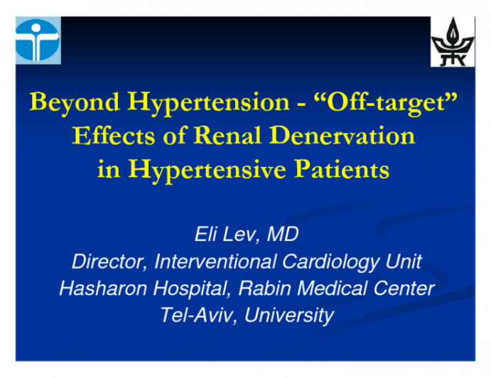 Beyond Hypertension - “Off-target” Effects of Renal Denervation in Hypertensive Patients