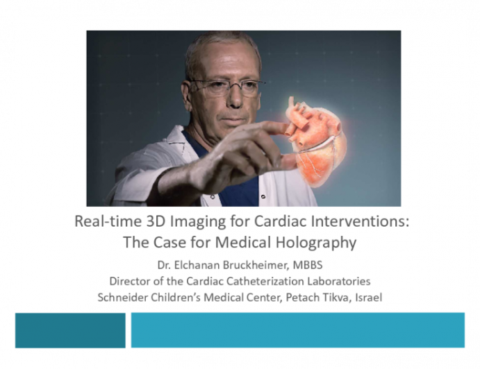 Real-time 3D Imaging for Cardiac Interventions: The Case for Medical Holography