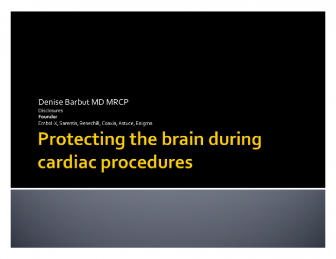 Protecting the Brain During Cardiac Procedures