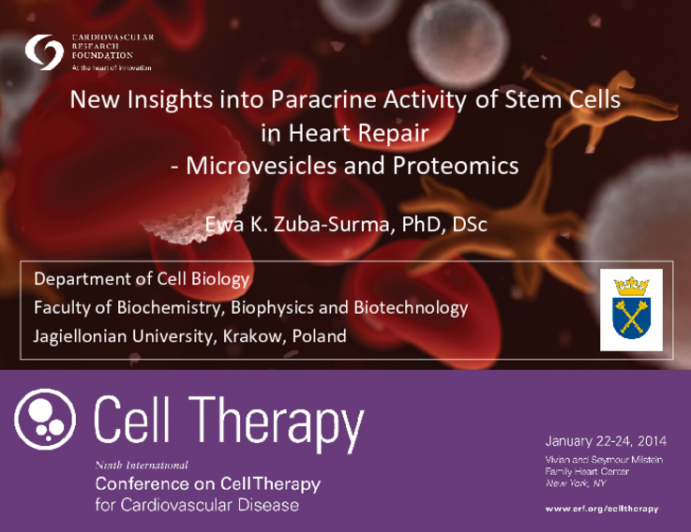 New Insights into Paracrine Activity of Stem Cells in Heart Repair - Microvesicles and Proteomics