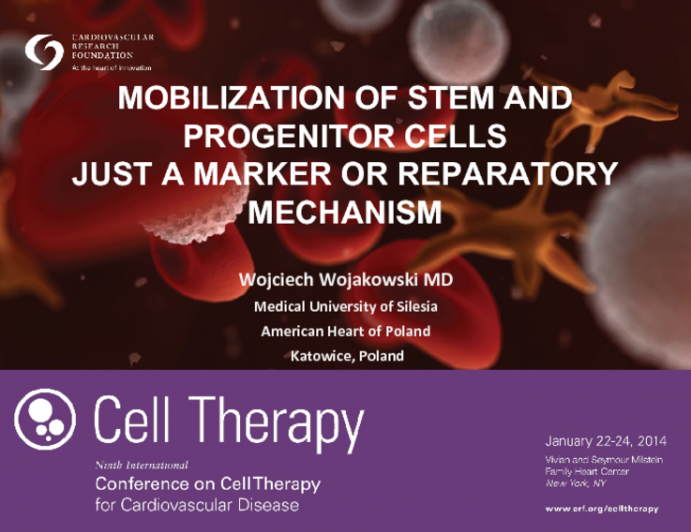 Mobilization of Stem and Progenior Cells Just a Marker or Reparatory Mechanism