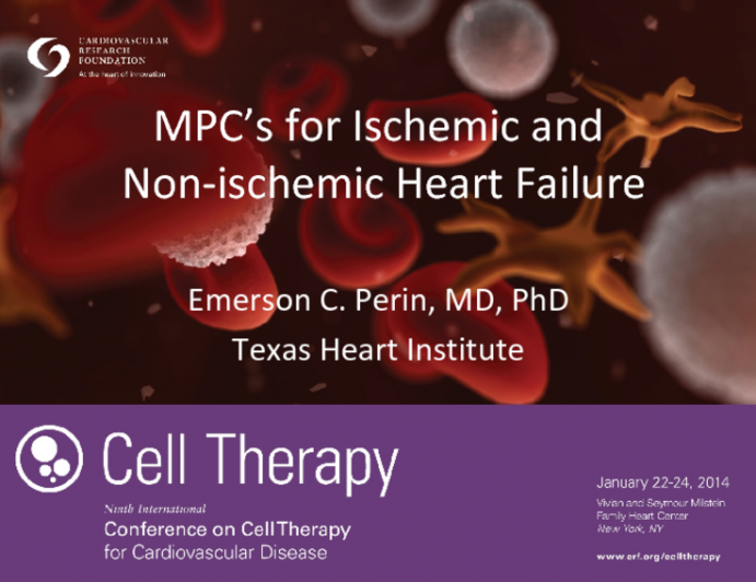 MPC’s for Ischemic and Non-ischemic Heart Failure