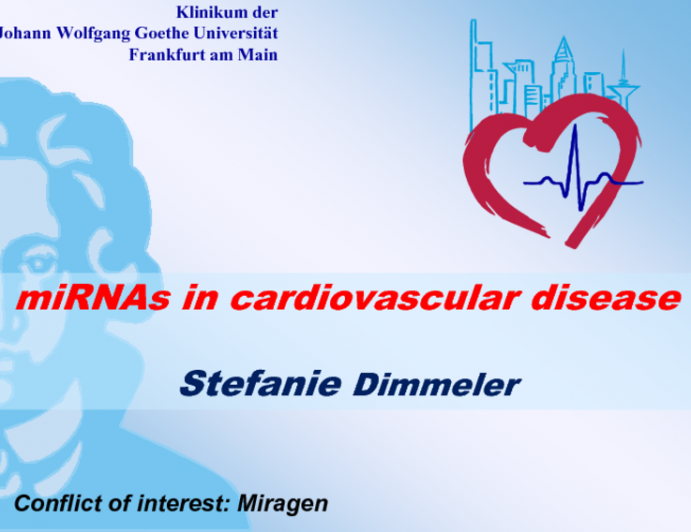 miRNAs in cardiovascular disease